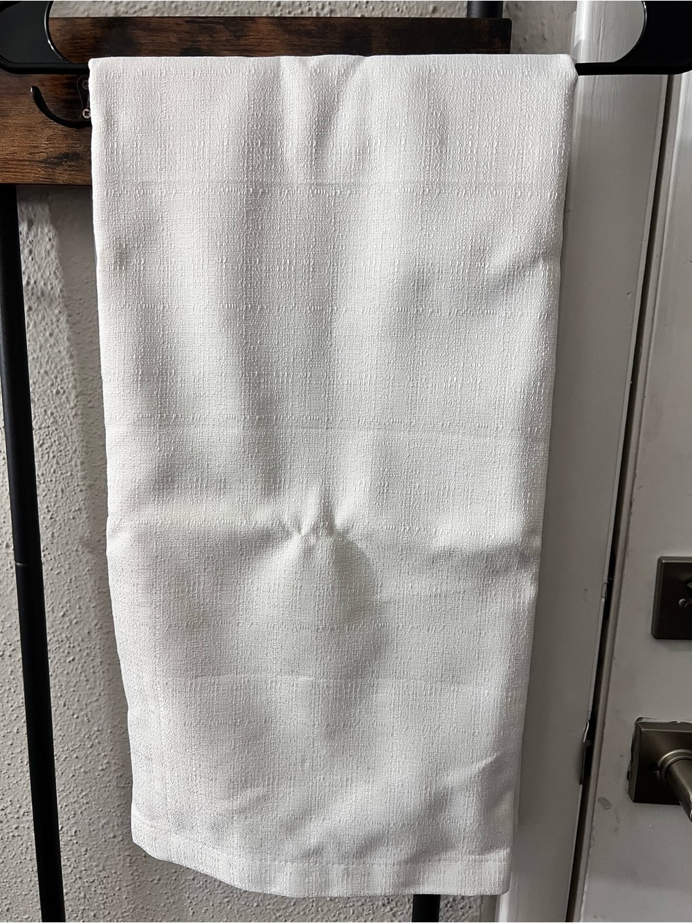 Black out curtain panel white / off white